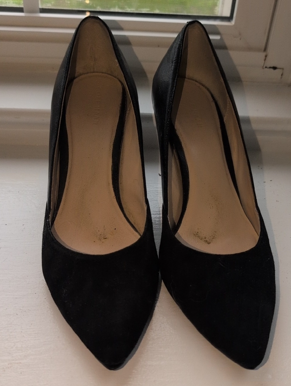 Cole Haan Black Pointed-Toe Women's Heels